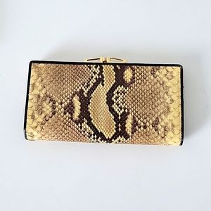 Vintage Snake skin wallet